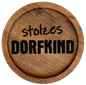 kleinerer Untersetzer "Dorfkind"